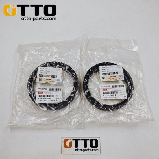 OTTO 8-97617309-0 1-09625557-1 6WG1 Sello de aceite trasero del cigüeñal 8976173090 1096255571 para excavadora ZX450-3 ZX650 CX800 SH800