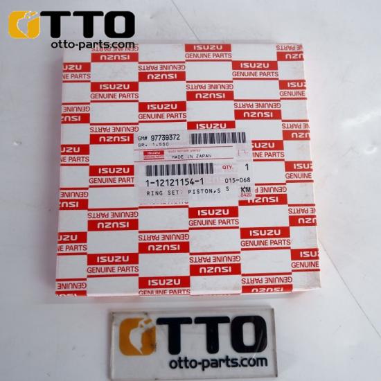 Anillo de pistón del motor 6WG1 6WF1 6WG1 para excavadora OTTO ZX450-3 1-12121154-0 112121-1540 para Isuzu