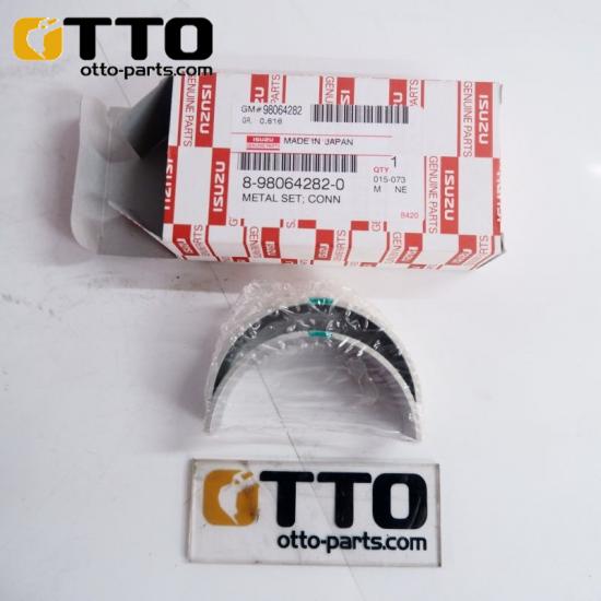 Juego de bielas metálicas para excavadora OTTO ZX240-3 8943957571 8-94395757-1 para ISUZU FSR FRR 4HK1