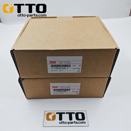 Piezas de excavadora OTTO ZX450, válvula de escape 6WG1 1-12552109-2 1125521092 para motor Isuzu