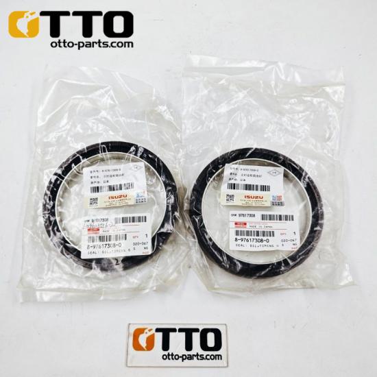 Sello de aceite del engranaje de distribución para Isuzu (Otto ZX450-3) 6WA1 6WG1 8-97617308-0 1-09625556-1 8976173080 1096255561