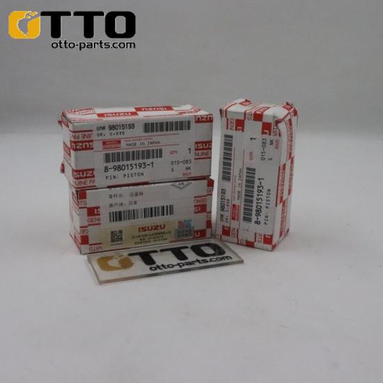 Repuestos originales para motor diésel OTTO, pasador de pistón 8-98015193-1 8980151931 para ISUZU 4JJ1, pasador de pistón de motor
