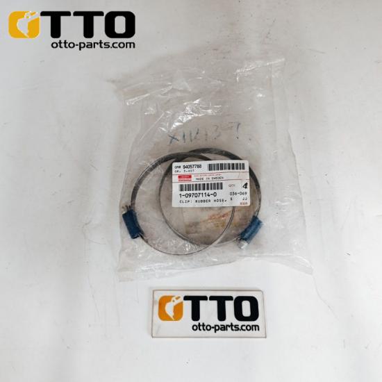 Abrazadera de manguera del turbocompresor para motor OTTO ZX450 SH800-3B SH700-3B SH460-5 6WGT 109707-1140 1097071140 1-09707114-0 para Isuzu