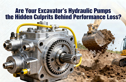 ¿Son las bombas hidráulicas de su excavadora las culpables ocultas de la pérdida de rendimiento?