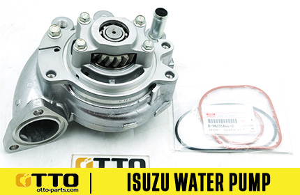 ¿Se sobrecalienta el motor Isuzu 6WG1? ¡Por qué una bomba de agua de alto rendimiento es imprescindible!