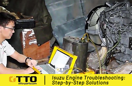 Problemas comunes del motor de la excavadora Isuzu y cómo solucionarlos