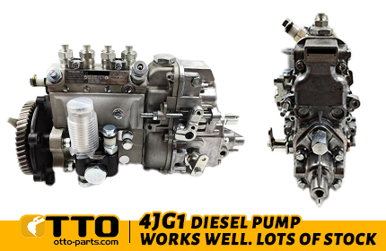 Excavadora Hitachi ZX70, piezas del motor Isuzu 4JG1, bomba diésel 8-97263395-1