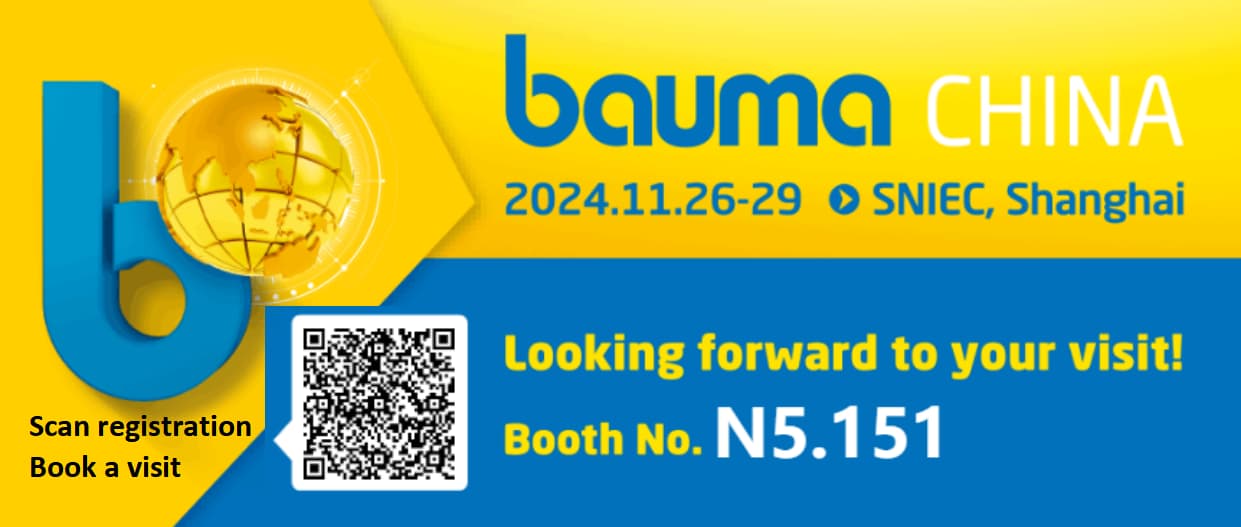 Invitación de OTTO a la Exposición Bauma de Shanghái 2024