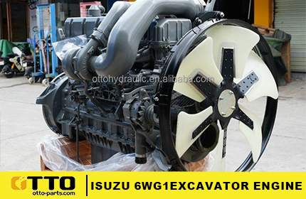 Conjunto de motor Isuzu 6WG1