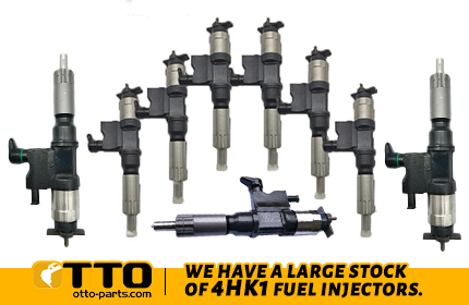 Inyector de combustible del motor 4hk1