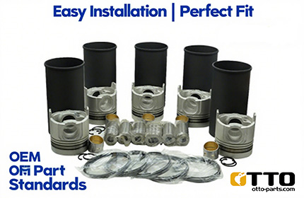 Kit de camisa de cilindro del motor Isuzu 6SD1